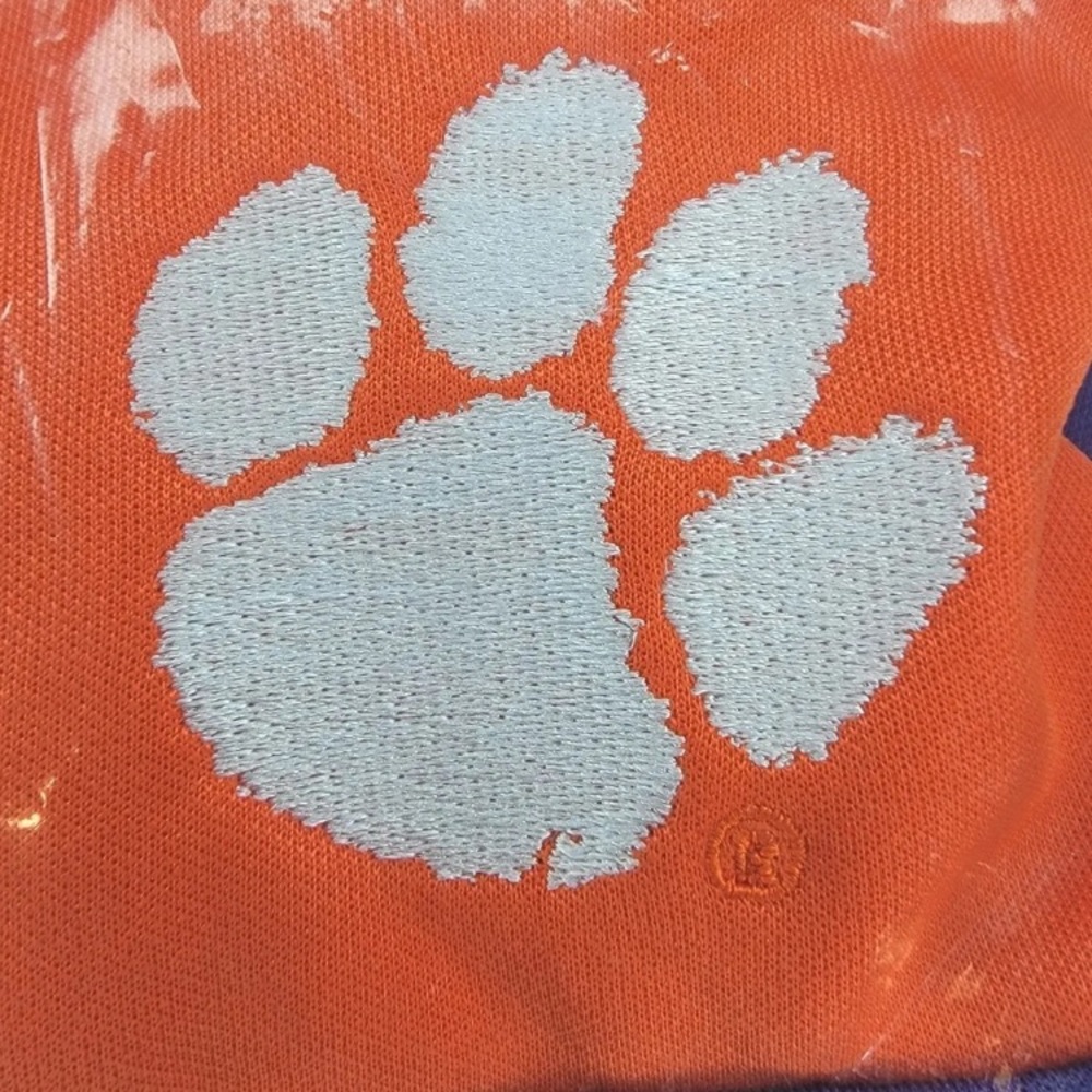 Clemson Tigers Colosseum Triple Dog Dare Quarter-Zip Jacket Men’s Size Large NWT - Picture 5 of 5